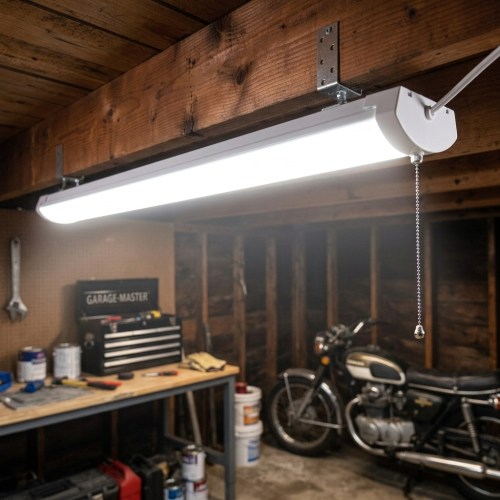 Feit Shop Light 10,000 Lumen Multi-Directional with Motion Detection