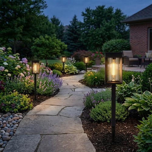 GTX Solar LED Pathway Lights 4PK